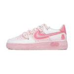 [Custom Women's teddy bear gummy candies in pink and white]  Air Force 1 Skateboarding Shoes Women's - Image 2