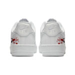 [Custom Red restricted area]  Air Force 1 Kids' Skateboarding Shoes Grade School - Image 5