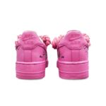 [Custom Women's butterfly and rose black pink]  Air Force 1 Skateboarding Shoes Women's - Image 5