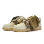[Custom Female task force]  Air Force 1 Skateboarding Shoes Women's Low-top Army Green - Image 3