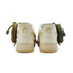 [Custom Female task force]  Air Force 1 Skateboarding Shoes Women's Low-top Army Green - Image 4