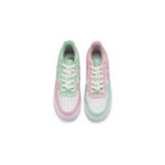 [Custom Lime And Peach]  Air Force 1 Skateboarding Shoes Women's - Image 4