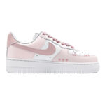 [Custom Flower Language]  Air Force 1 Skateboarding Shoes Women's Low-top Chalk White - Image 3