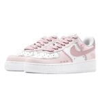 [Custom Flower Language]  Air Force 1 Skateboarding Shoes Women's Low-top Chalk White - Image 4