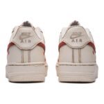 [Custom Coffee dyed cherries]  Air Force 1 Kids' Skateboarding Shoes Grade School - Image 5