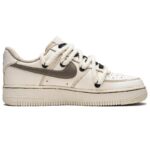 [Custom Woman-style coffee bullet-screen mocha]  Air Force 1 Kids' Skateboarding Shoes Grade School - Image 2