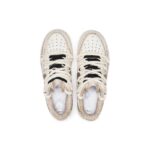 [Custom Woman-style coffee bullet-screen mocha]  Air Force 1 Kids' Skateboarding Shoes Grade School - Image 3