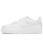 [Custom Transformational geometry]  Air Force 1 Skateboarding Shoes Women's Low-top Green, Yellow, White - Image 5