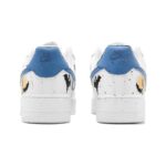 [Custom Halloween Batgirl]  Air Force 1 Skateboarding Shoes Women's Low-top Black - Image 4