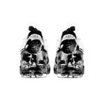 [Custom Female style in black, white and grey with ink charm]  Air Force 1 Skateboarding Shoes Women's Low-top Black/white/gray - Image 4