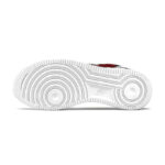 [Custom The female super villain clown is black and red]  Air Force 1 Skateboarding Shoes Women's Low-top Black/white/red - Image 5