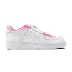 [Custom 520 Girls' Blush For Girls]  Air Force 1 Skateboarding Shoes Women's - Image 2