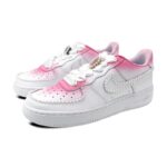 [Custom 520 Girls' Blush For Girls]  Air Force 1 Skateboarding Shoes Women's - Image 3