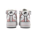 [Custom Dynamic 2D pink and grey for women]  Air Force 1 Skateboarding Shoes Women's - Image 4