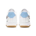 [Custom Football World Cup]  Air Force 1 Skateboarding Shoes Men Low-top Blue/white - Image 3