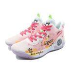 [Custom Give Me Five]  KD Trey 5 IX Vintage Basketball Shoes Unisex Mid-top Pink - Image 2
