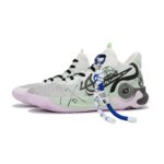 Celestial Warriors -  KD Trey 5 IX Vintage Basketball Shoes Unisex Mid-Top Green/Black/White - Image 2