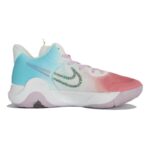 [Custom The candy is super sweet]  KD Trey 5 IX Vintage Basketball Shoes Unisex Mid-top White/purple - Image 3