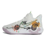 [Custom Colorful Summer]  KD Trey 5 IX Vintage Basketball Shoes Unisex Mid-top White/purple