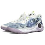 [Custom Prank Bear]  KD Trey 5 IX Vintage Basketball Shoes Unisex Mid-top Purple - Image 2