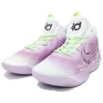 [Custom OK]  KD Trey 5 IX Vintage Basketball Shoes Unisex Mid-top White - Image 2