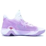 [Custom Graffiti Prince]  KD Trey 5 IX Vintage Basketball Shoes Unisex Mid-top Purple - Image 3