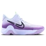 [Custom Lavender]  Trey 5 Basketball Shoes Unisex - Image 3
