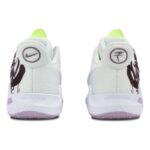 [Custom The streets are lively]  Trey 5 Vintage Basketball Shoes Unisex Mid-top Purple/white - Image 4