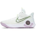 [Custom The streets are lively]  Trey 5 Vintage Basketball Shoes Unisex Mid-top Purple/white - Image 6