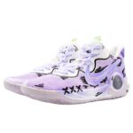 [Custom Two-dimensional Purple]  KD Trey 5 IX Vintage Basketball Shoes Unisex - Image 2