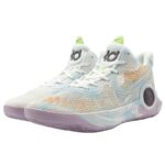 [Custom Spacewalk]  KD Trey 5 IX Basketball Shoes Unisex Mid-top Blue/Orange - Image 2