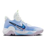 [Custom Submetaverse blue]  KD Trey 5 IX Vintage Basketball Shoes Unisex Mid-top Blue - Image 3