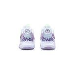 [Custom Unicorn Dewdrop]  KD Trey 5 IX Vintage Basketball Shoes Men Mid-top White/Purple - Image 4