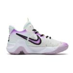 [Custom Death Scythe]  KD Trey 5 IX Vintage Basketball Shoes Unisex Mid-top Purple/white - Image 3