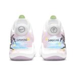 [Custom Pink moment]  KD Trey 5 IX Vintage Basketball Shoes Men Low-top White/pink - Image 4