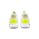 [Custom Neon District]  KD Trey 5 IX Vintage Basketball Shoes Unisex Mid-top White/pink - Image 5