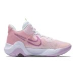 [Custom Plum soda water]  KD Trey 5 IX Vintage Basketball Shoes Unisex Low-top Pink - Image 3