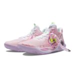 [Custom Plum soda water]  KD Trey 5 IX Vintage Basketball Shoes Unisex Low-top Pink - Image 4
