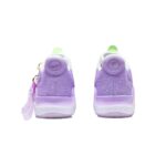 [Custom Purple absolute string]  KD Trey 5 IX Vintage Basketball Shoes Unisex Mid-top White - Image 5