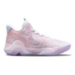 [Custom The late night is quiet and the years are fragrant]  KD Trey 5 IX Vintage Basketball Shoes Unisex Low-top White/green/yellow - Image 3