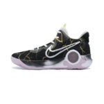 [Custom Black Gold Frenzy]  KD Trey 5 IX Basketball Shoes Men Mid-top Black/gold