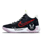 [Custom Venom]  KD Trey 5 IX Vintage Basketball Shoes Unisex High-Top Black/White