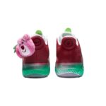 [Custom Toy Story Lots-o'-Huggin' Bear]  KD Trey 5 IX Vintage Basketball Shoes Unisex Low-Top Rose Red Green - Image 5