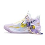 [Custom Ion Collide]  KD Trey 5 IX Vintage Basketball Shoes Unisex Mid-top Purple/blue/yellow