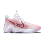 [Custom Shining Star]  KD Trey 5 IX Vintage Basketball Shoes Unisex Mid-top Pink/white - Image 3