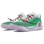 [Custom Swordsman Suo Da]  KD Trey 5 IX Vintage Basketball Shoes Unisex Mid-top Green/white - Image 2