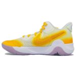 [Custom Black Mamba]  KD Trey 5 IX Vintage Basketball Shoes Unisex Mid-top Purple/Gold - Image 4