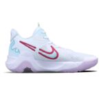 [Custom Love retracing]  KD Trey 5 IX Vintage Basketball Shoes Unisex Mid-top Pink - Image 3