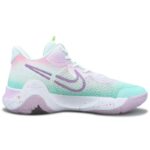 [Custom The same settlement interface for both men and women]  Trey 5 Vintage Basketball Shoes Unisex Mid-top Pink/green/purple - Image 3