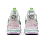 [Custom Misty and hazy]  KD Trey 5 IX Vintage Basketball Shoes Unisex Mid-top Pink/Green - Image 4